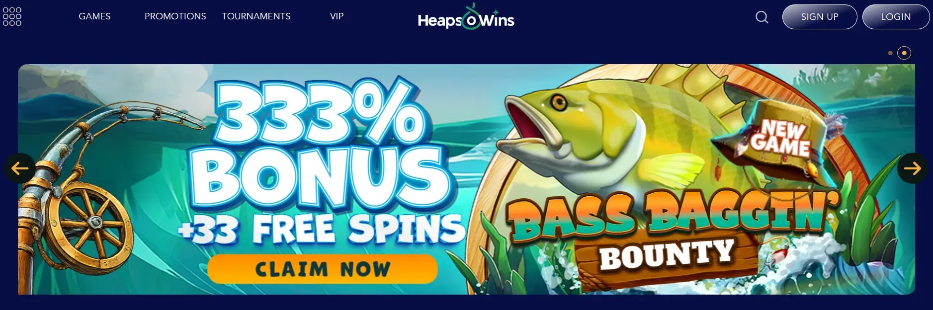 Heaps Of Wins Casino