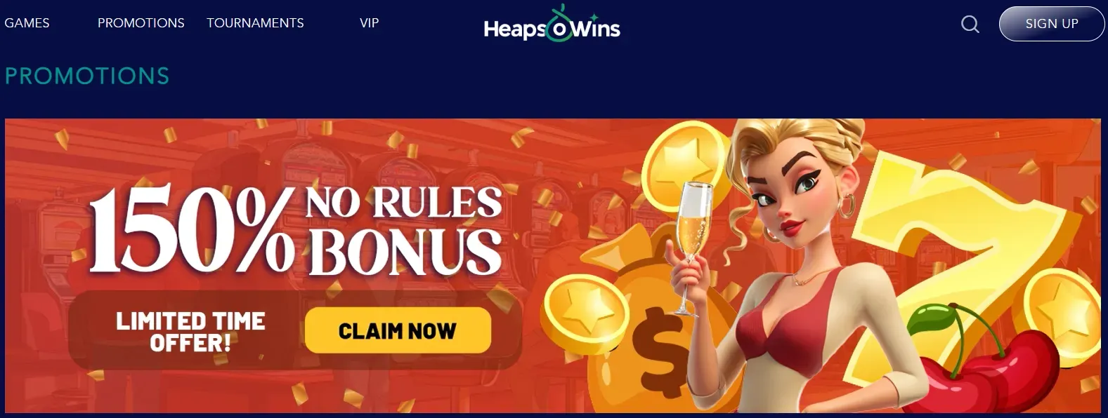 Heaps Of Wins Casino